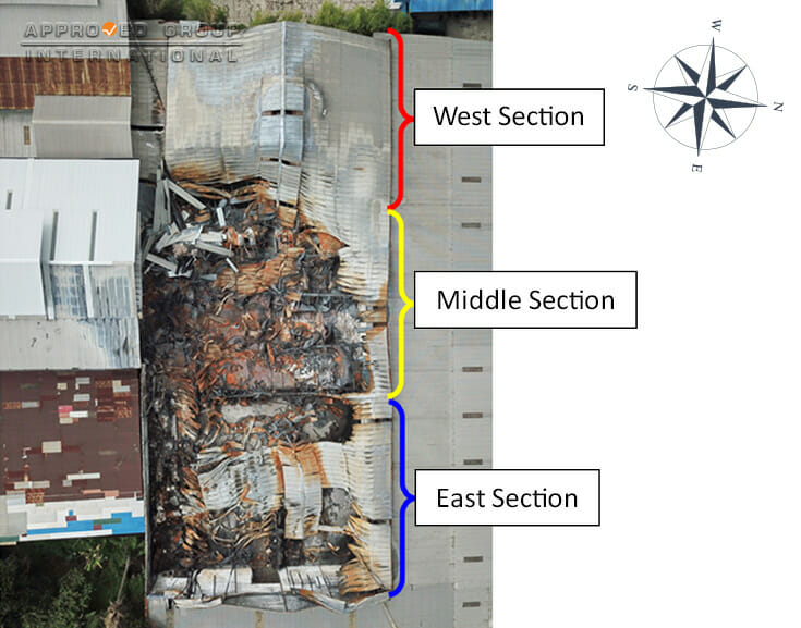 Photograph 1: Aerial view of the Production Area.